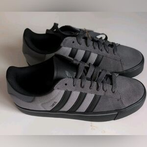 Adidas Campus Vulc Men's Size 8/Women's 9 Shoes Gray Black Casual Sneakers